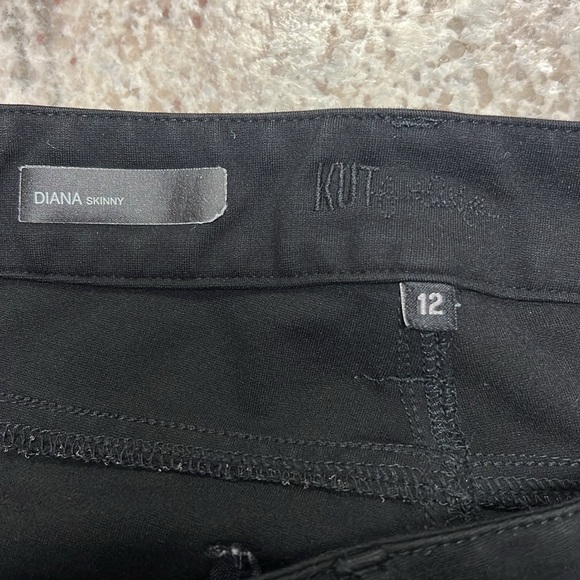 Like New KUT From the Kloth Black Diana Pants - Picture 2 of 4